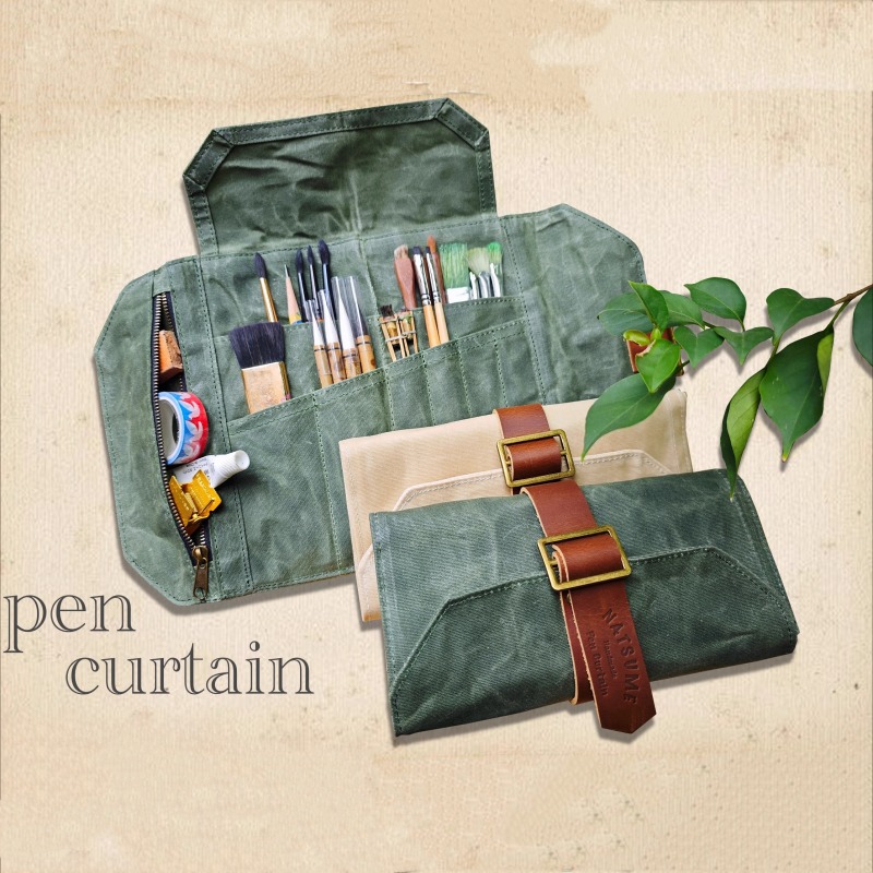 Travel Router Accessories - 10x25cm Wet Wax Waterproof Canvas Pen