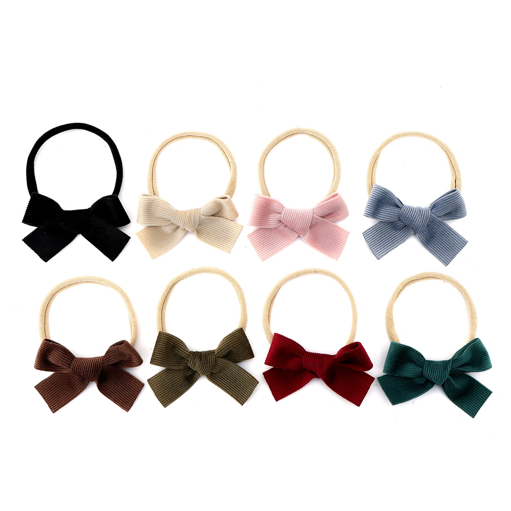 Travel Accessories For 10 Year Old Girl - 001O Plaid velvet tape Hair Bows