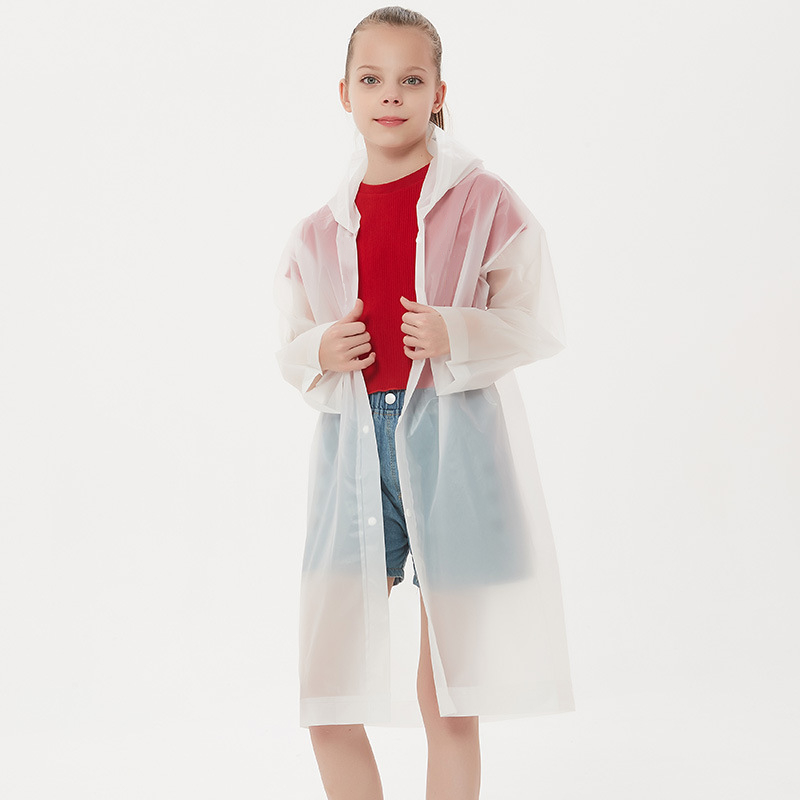 Travel Accessories For 10 Year Old Girl - Children Rain Poncho Non-Disposable Travel Rain