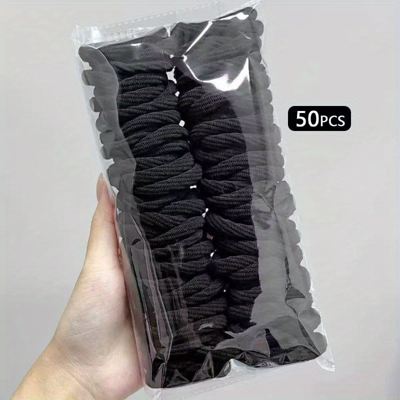 50 PCS Black Mixed Color Satin - Travel Accessories For Elderly ulasan dan harga