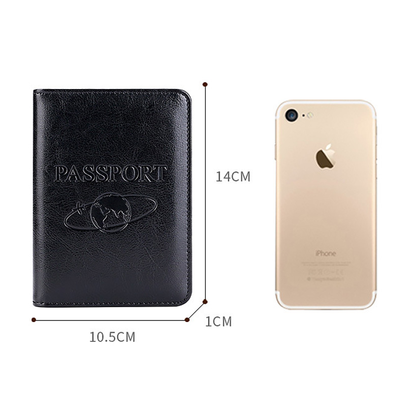 Unisex Genuine Leather Passpor - Travel Accessories Passport Holder ulasan dan harga