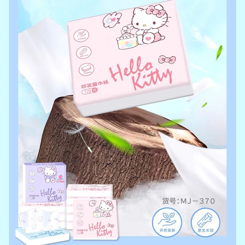 New Hello Kitty Bag Tissues 6  - Travel Accessories Gift Set ulasan dan harga