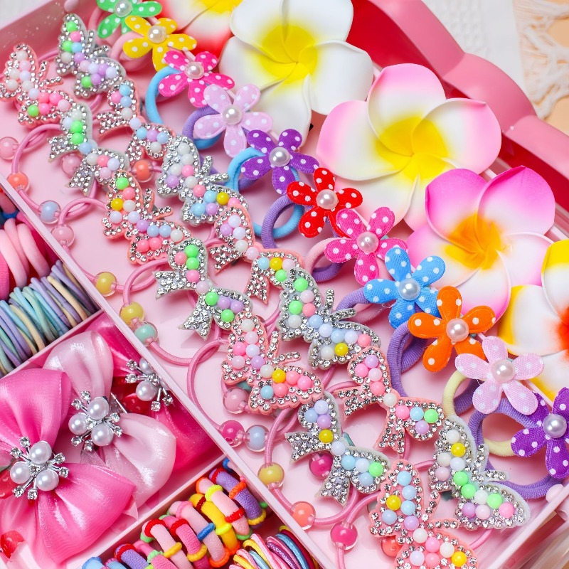546Pcs Bow High Elastic Hair A - Travel Accessories For 10 Year Old Girl ulasan dan harga