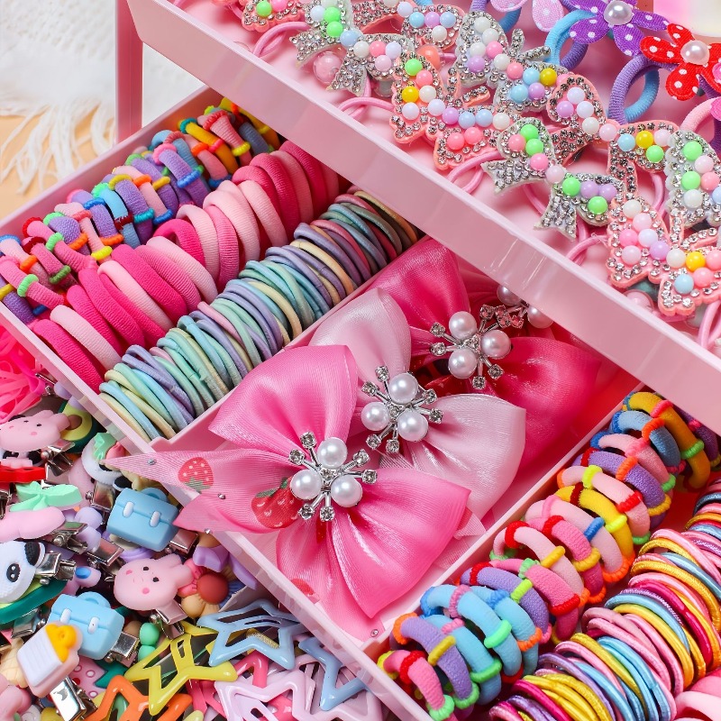 546Pcs Bow High Elastic Hair A - Travel Accessories For 10 Year Old Girl ulasan dan harga