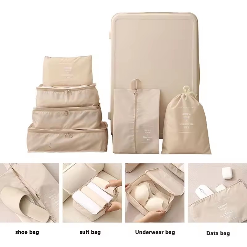 Travel Storage Bags Set 7/8/9/ - Travel Accessories Gift Set ulasan dan harga