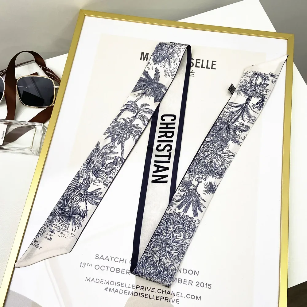 Extended Ribbon Scarf, Silk Ha - Travel Accessories For Elderly ulasan dan harga