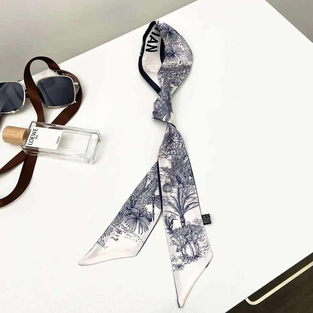 Extended Ribbon Scarf, Silk Ha - Travel Accessories For Elderly ulasan dan harga