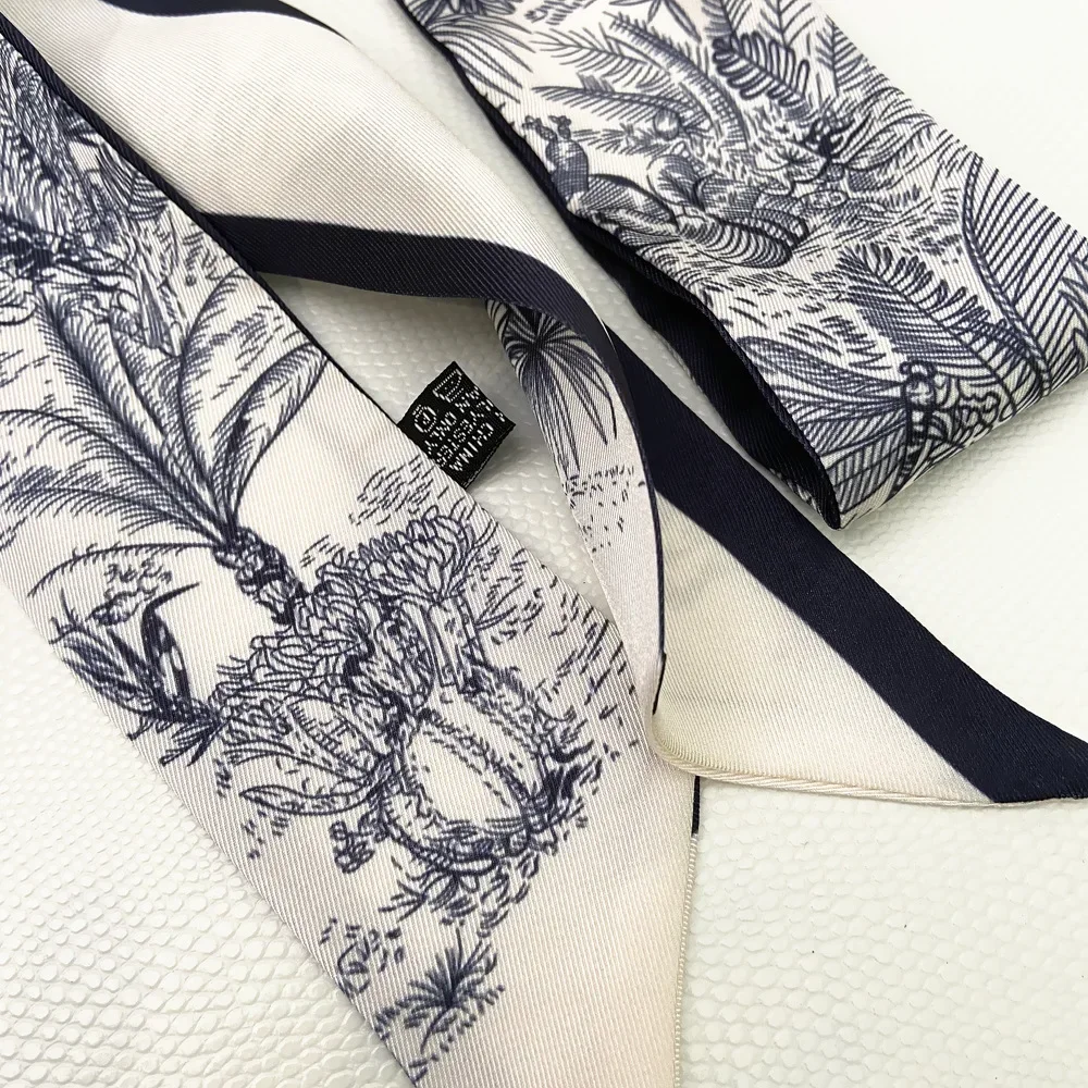 Extended Ribbon Scarf, Silk Ha - Travel Accessories For Elderly ulasan dan harga