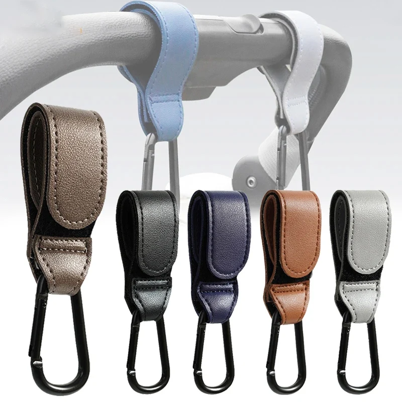 Baby Stroller Hook Fashion PU  - Travel Accessories Baby ulasan dan harga