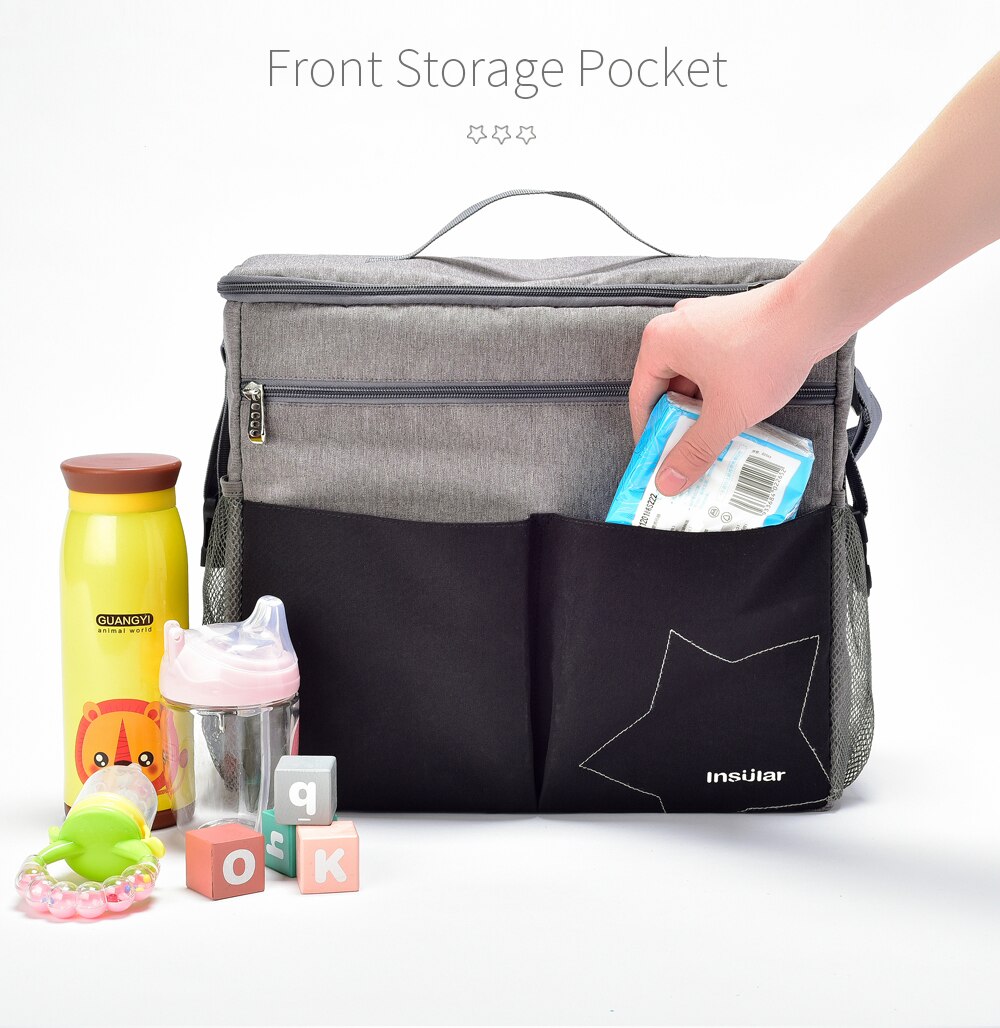 Insular Large Capacity Baby Di - Travel Accessories Baby ulasan dan harga