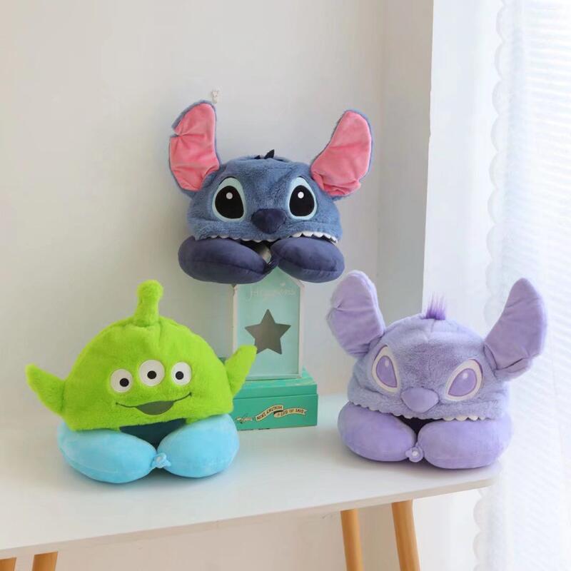Diseny Cute Stitch Alien U-Sha - Travel Accessories Pillow ulasan dan harga