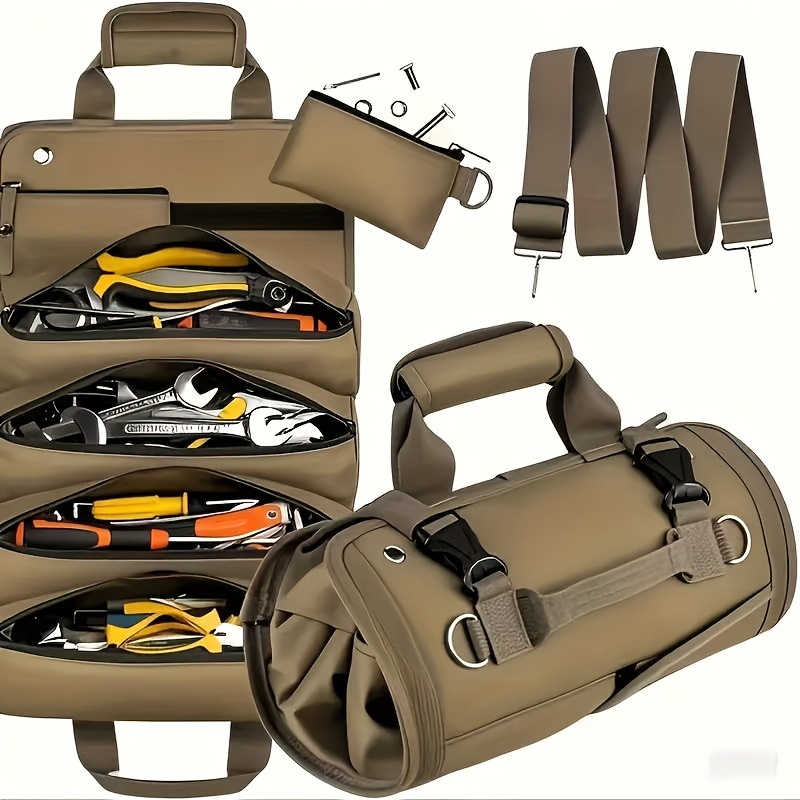 1 PCS Roll up Tool Bag - Oxfor - Travel Router Accessories ulasan dan harga