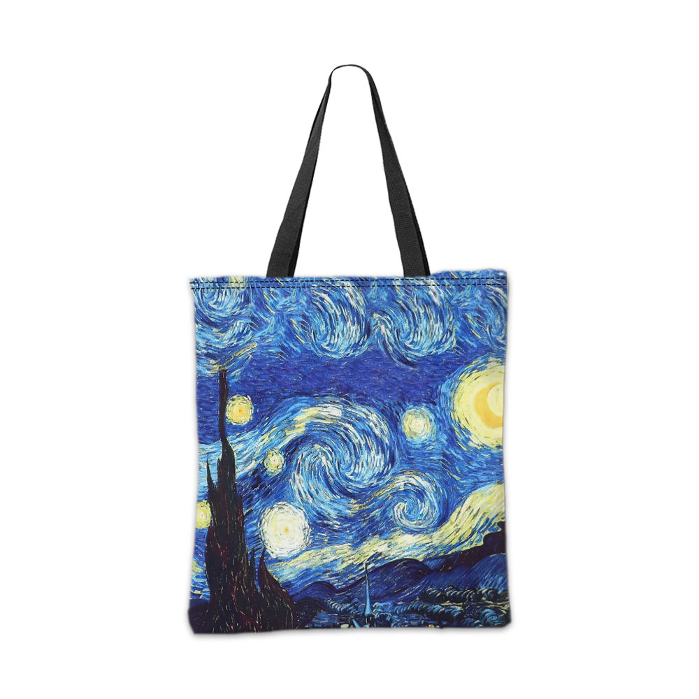 Van Gogh Series Tote Bag Cosme - Travel Accessories Pouch ulasan dan harga