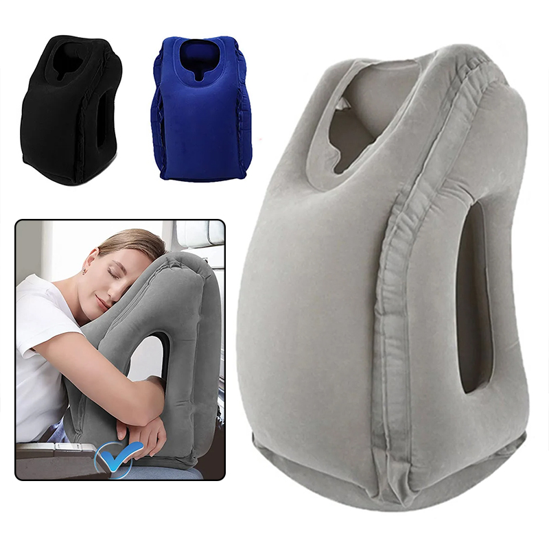 Inflatable Travel Pillows with - Travel Accessories Long Flight ulasan dan harga