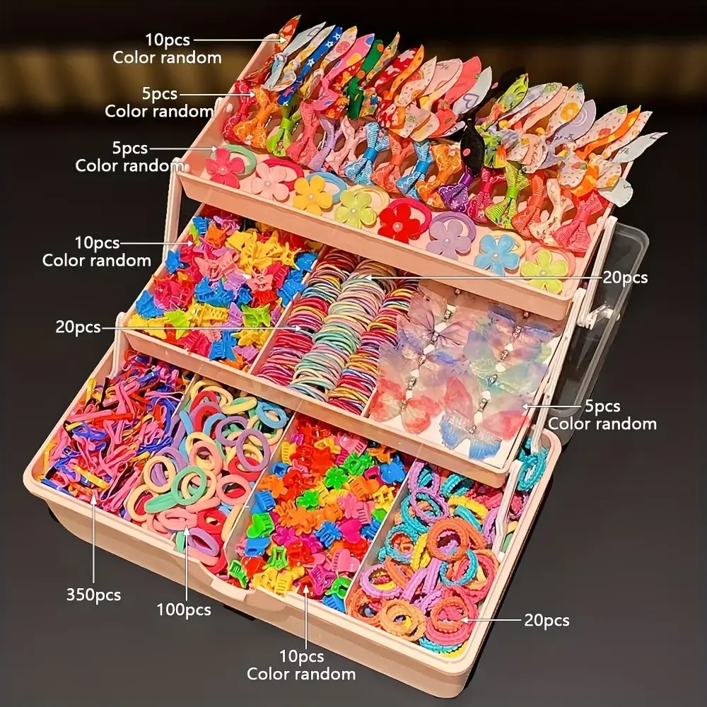 555 Pieces Suitable for Girls’ - Travel Accessories For 10 Year Old Girl ulasan dan harga