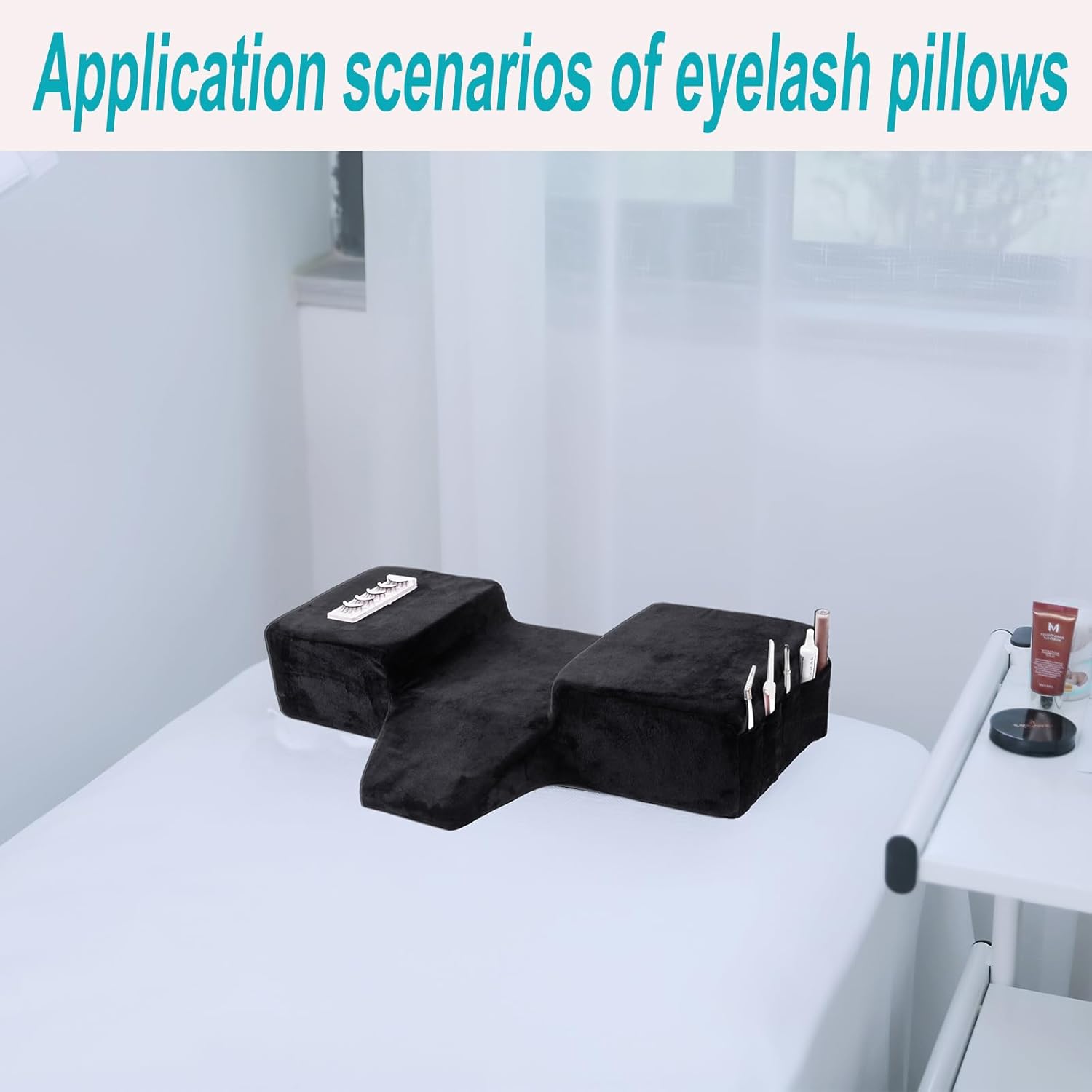 Lash Pillow Neck Support Eyela - Neck Pillow Memory Foam ulasan dan harga