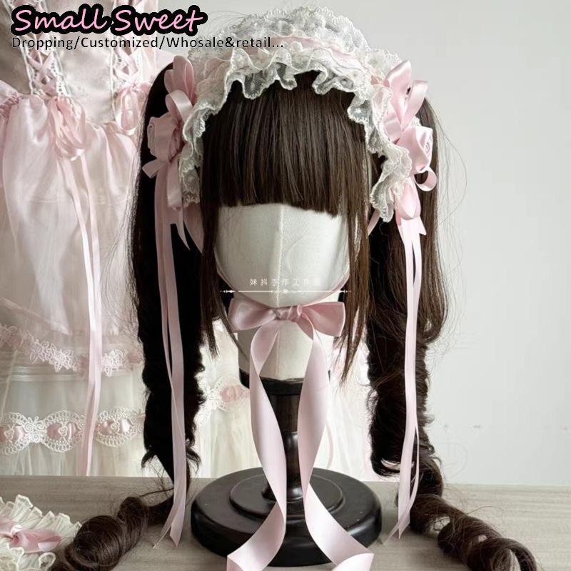 Lolita Headband Gothic Y2K Gir - Travel Accessories Pink ulasan dan harga