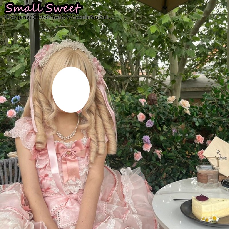 Lolita Headband Gothic Y2K Gir - Travel Accessories Pink ulasan dan harga
