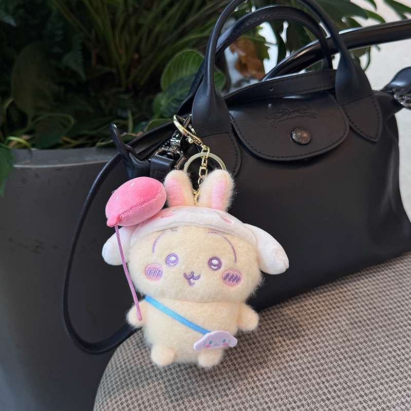 Kawaii  Travel Plush Keychain  - Travel Accessories Pouch ulasan dan harga