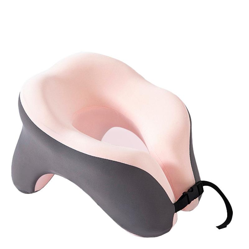 Portable U-shaped Travel Pillo - Neck Pillow Memory Foam ulasan dan harga