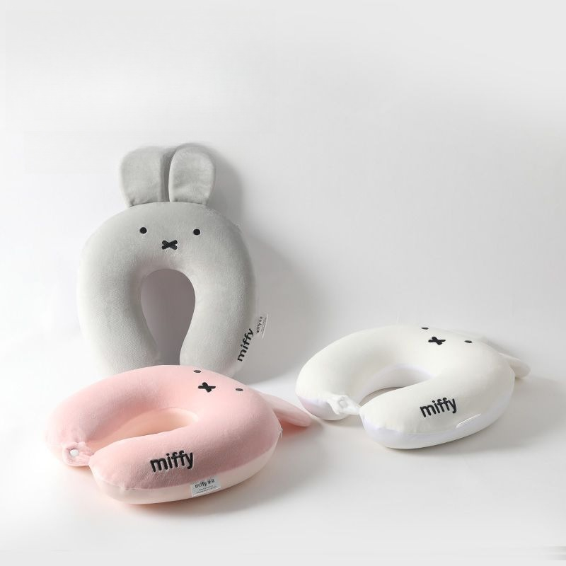 Miffy Memory Cotton Neck Pillo - Travel Accessories Pillow ulasan dan harga