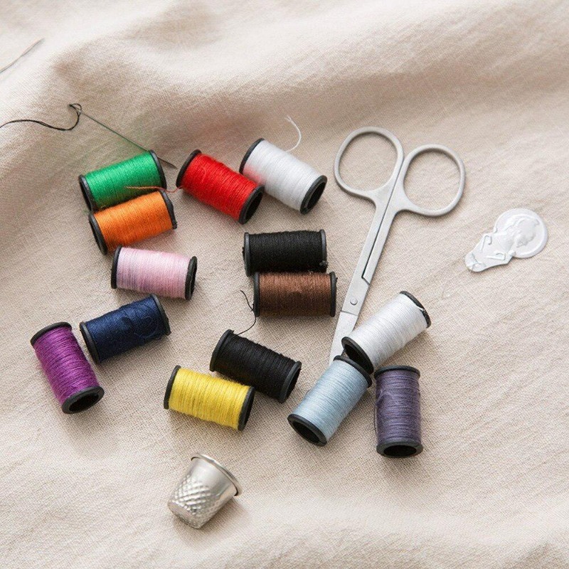 Portable 10Pcs/set Sewing Kit  - Travel Accessories Gift Set ulasan dan harga