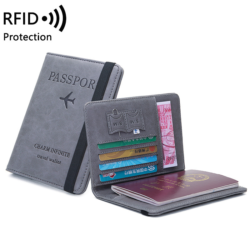 Unisex PU Leather Passport Hol - Travel Accessories Passport Holder ulasan dan harga