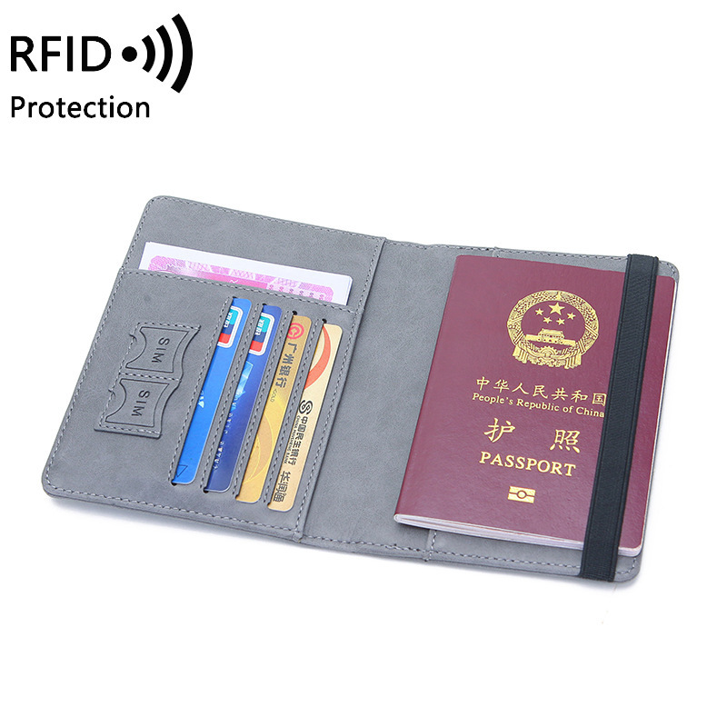 Unisex PU Leather Passport Hol - Travel Accessories Passport Holder ulasan dan harga
