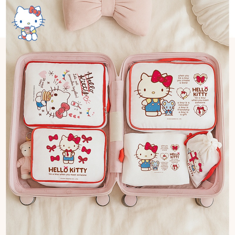 Hello Kitty Storage Bag Cute C - Travel Accessories Gift Set ulasan dan harga