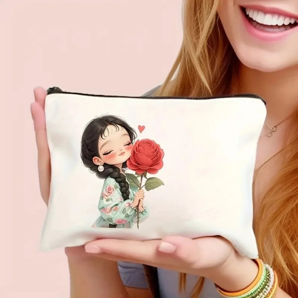 Vintage Chic Makeup Bags Zippe - Travel Accessories Pouch ulasan dan harga