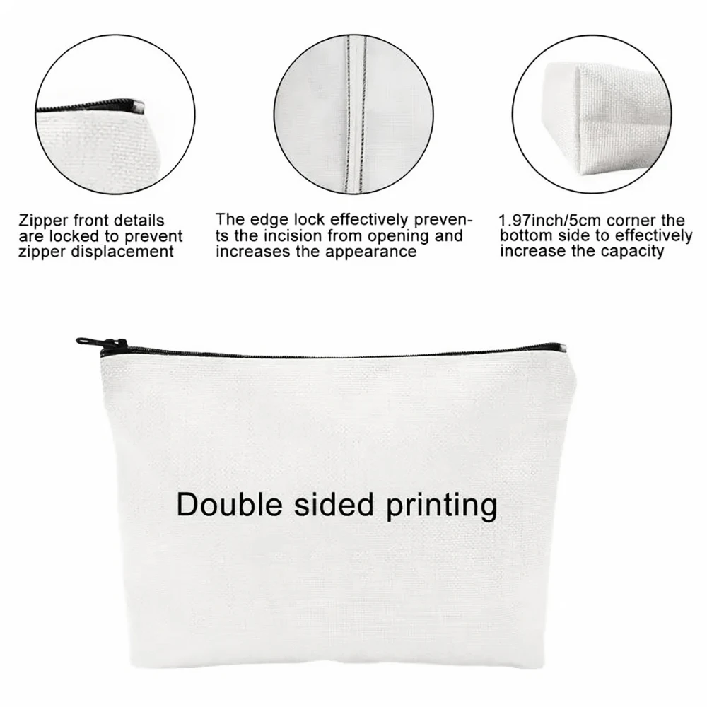 Vintage Chic Makeup Bags Zippe - Travel Accessories Pouch ulasan dan harga