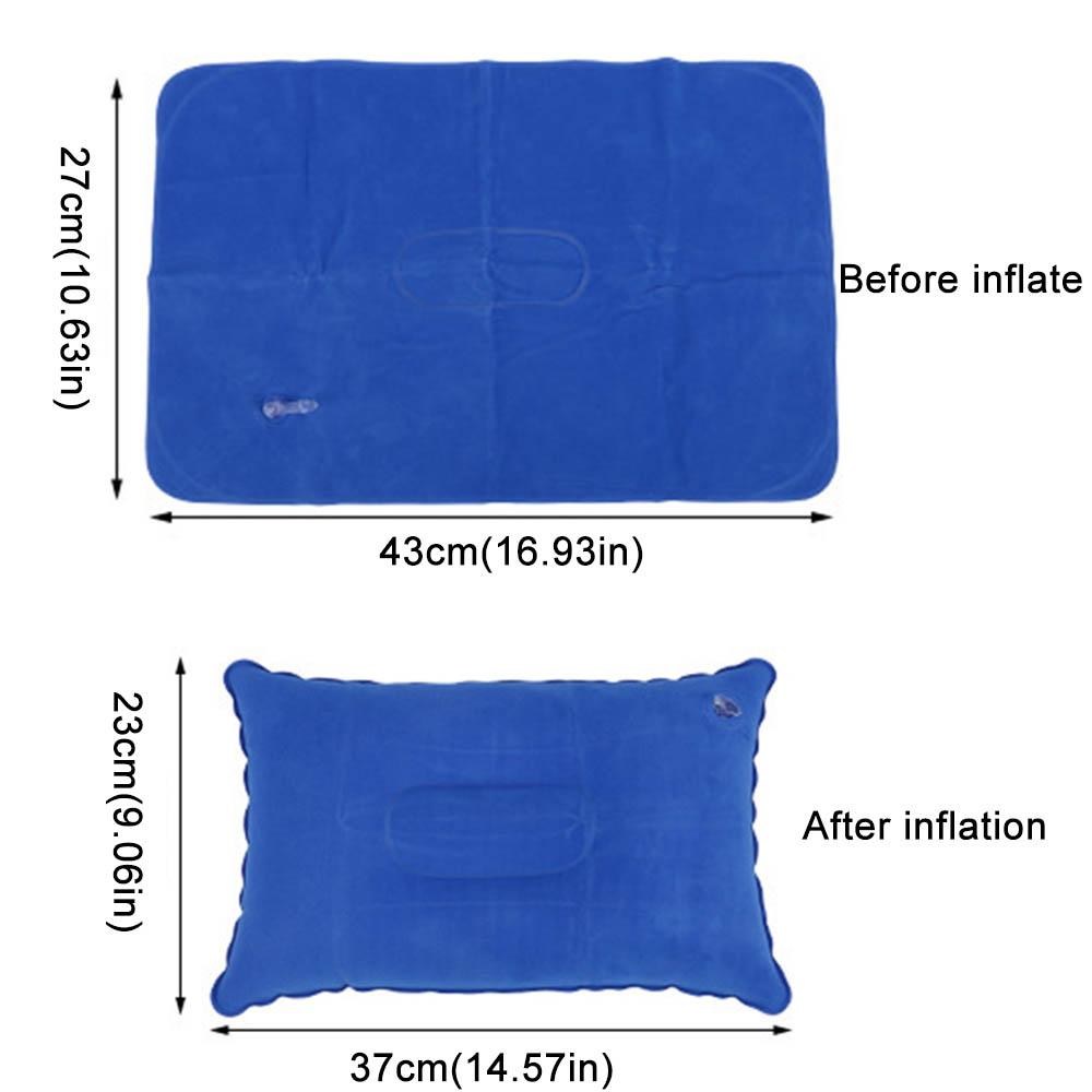 Inflatable Travel Pillow Porta - Travel Accessories Pillow ulasan dan harga