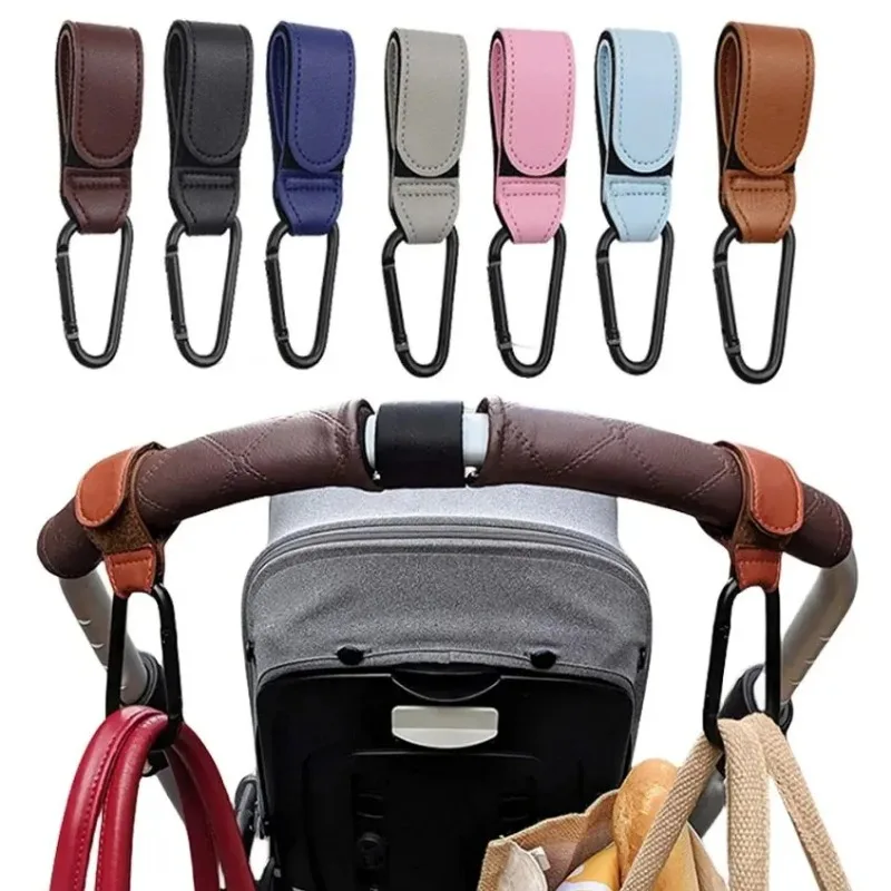 1/2/4Pcs Leather Cart Hooks Ba - Travel Accessories Baby ulasan dan harga
