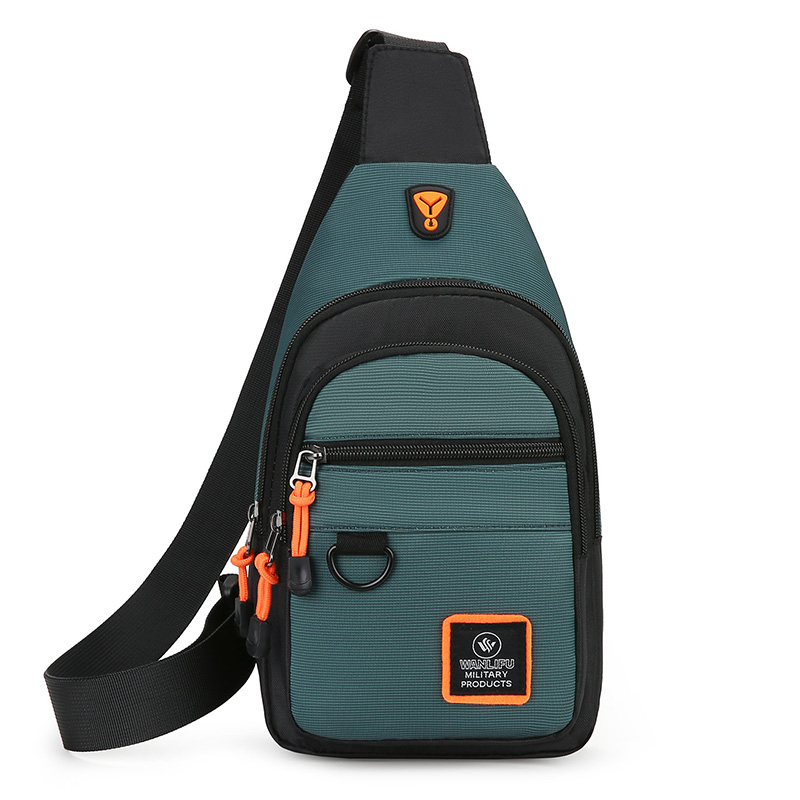 Casual Men Chest Bag Nylon Sma - Travel Accessories Bike ulasan dan harga