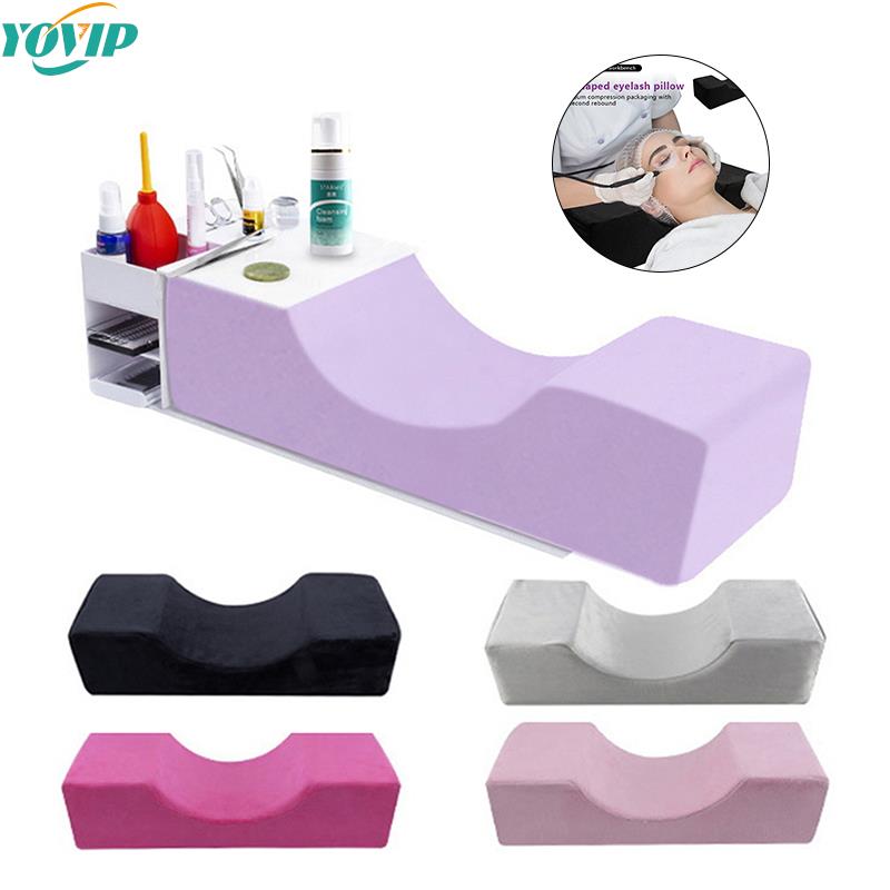 Lash Pillow Neck Support Eyela - Neck Pillow Memory Foam ulasan dan harga