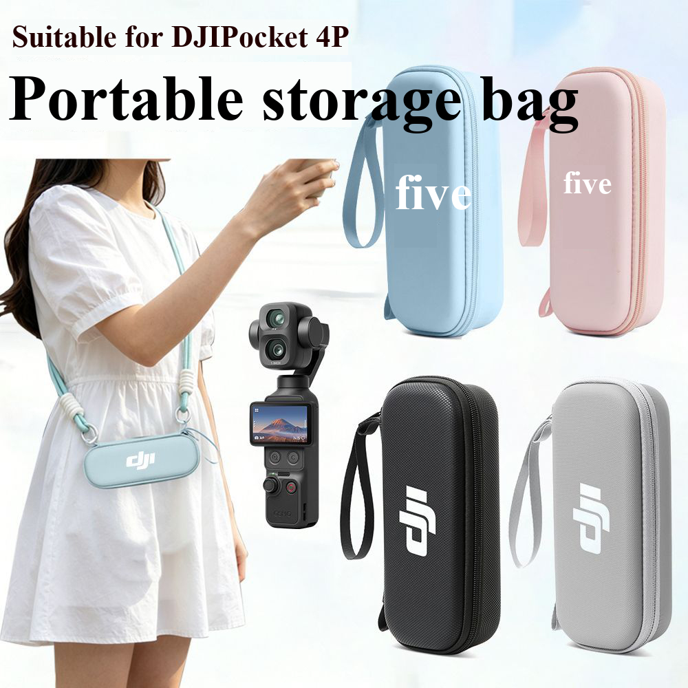 Storage Bag For DJI Pocket 4 P - Travel Accessories Box ulasan dan harga