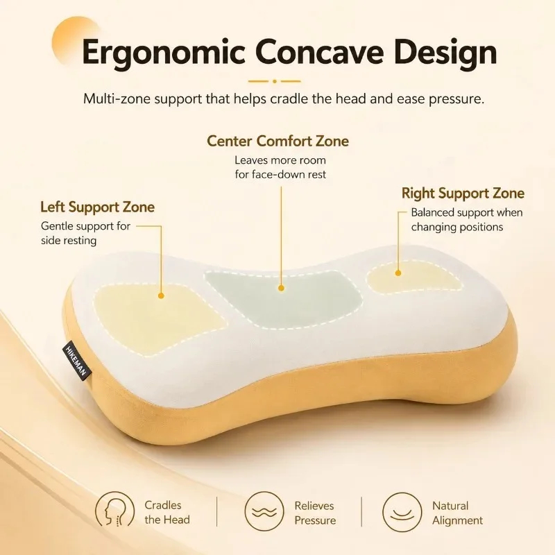 Ultralight Portable Pillow Mem - Neck Pillow Memory Foam ulasan dan harga