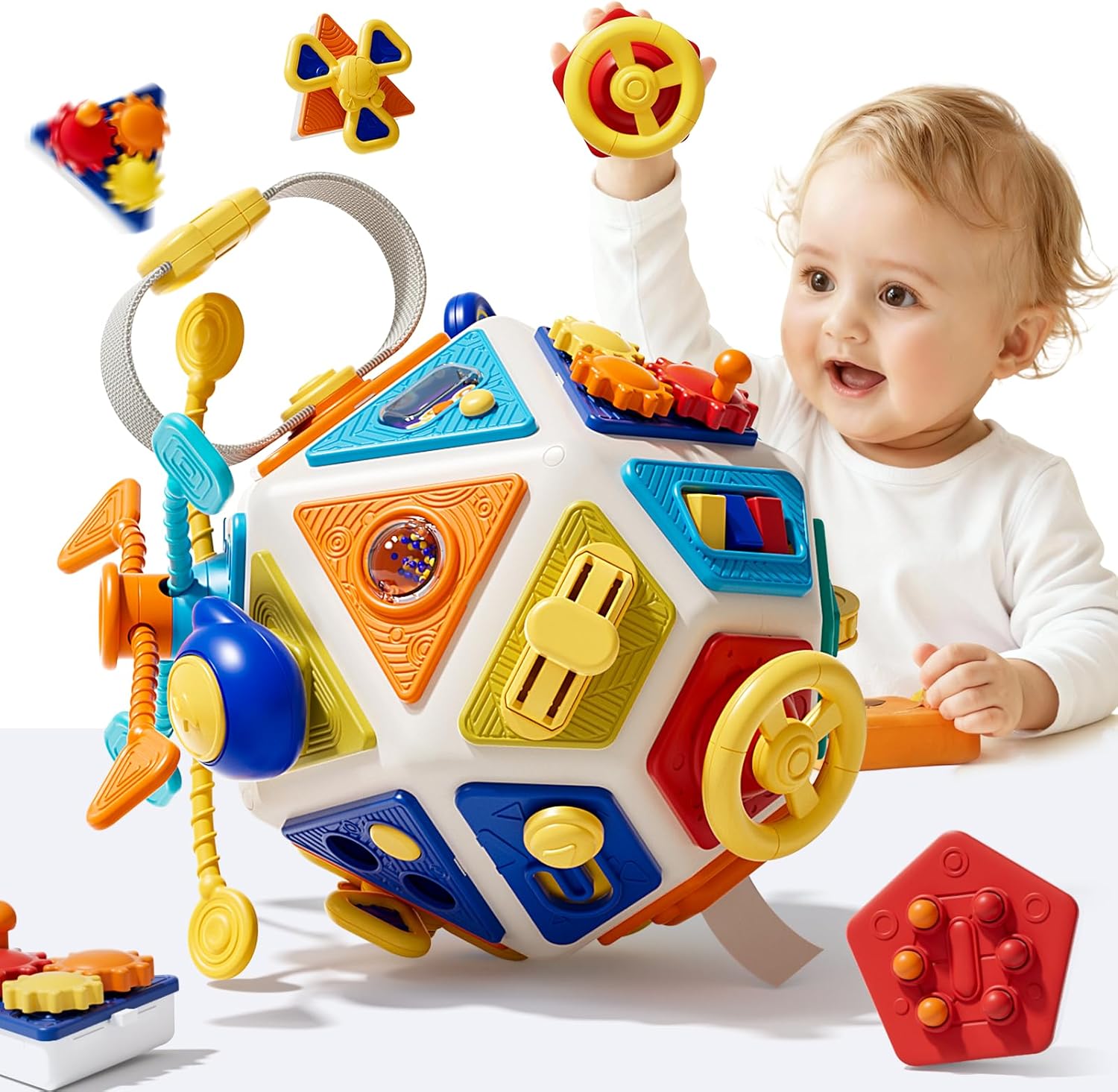 Baby Busy Board Activity Cube  - Travel Accessories Baby ulasan dan harga