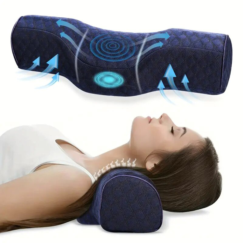 Relieve Neck Discomfort Cervic - Neck Pillow Memory Foam ulasan dan harga