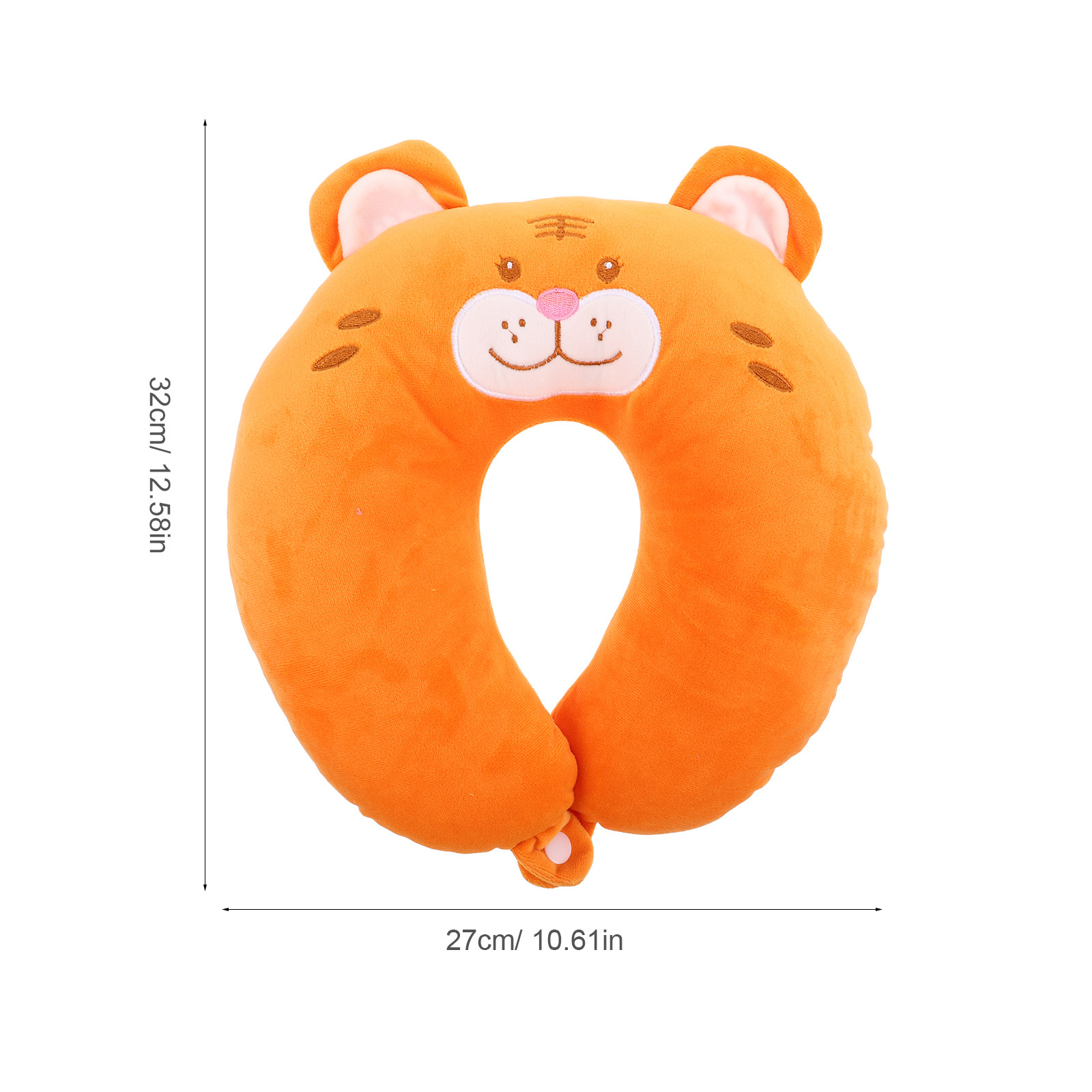 Tiger U-Shaped Car Neck Pillow - Travel Accessories In Train ulasan dan harga