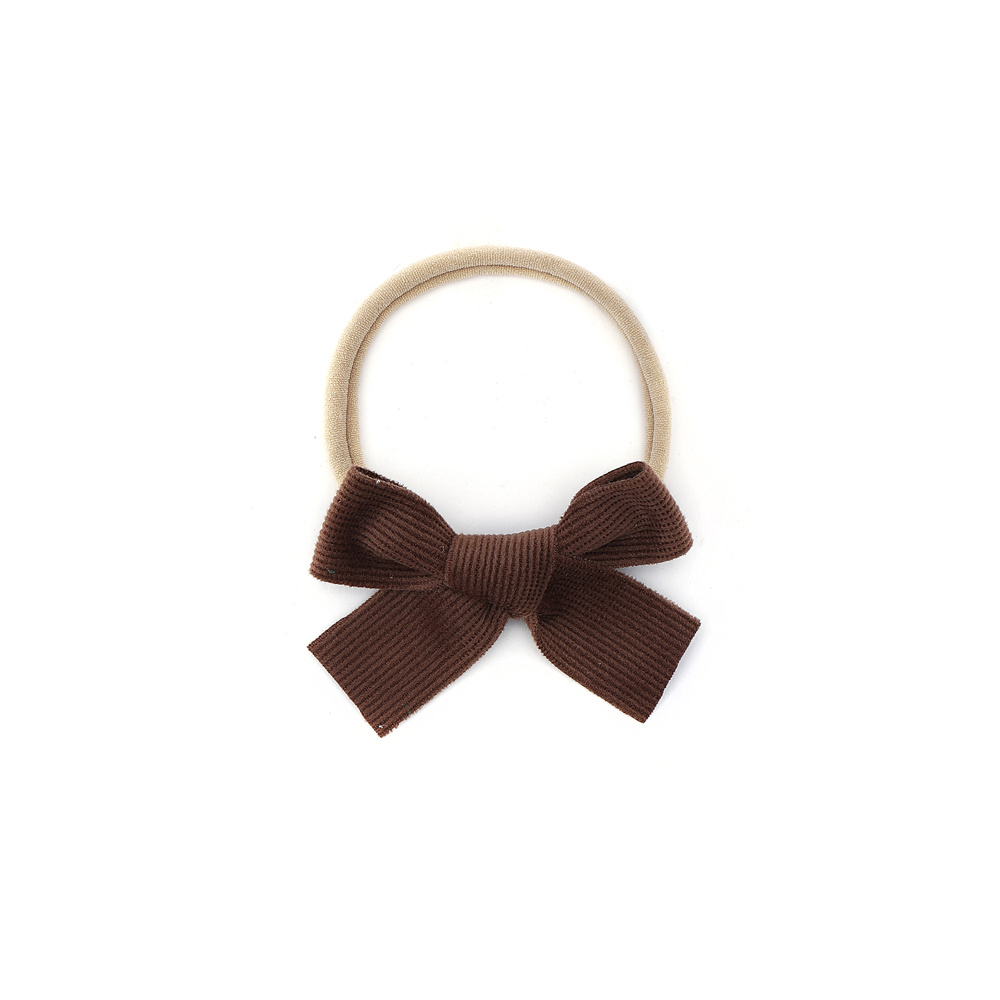 001O Plaid velvet tape Hair Bo - Travel Accessories For 10 Year Old Girl ulasan dan harga