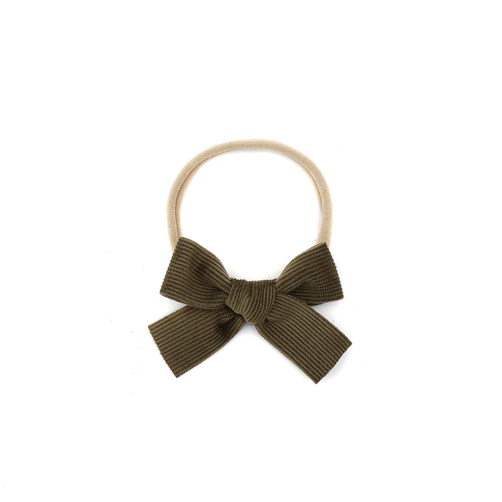 001O Plaid velvet tape Hair Bo - Travel Accessories For 10 Year Old Girl ulasan dan harga