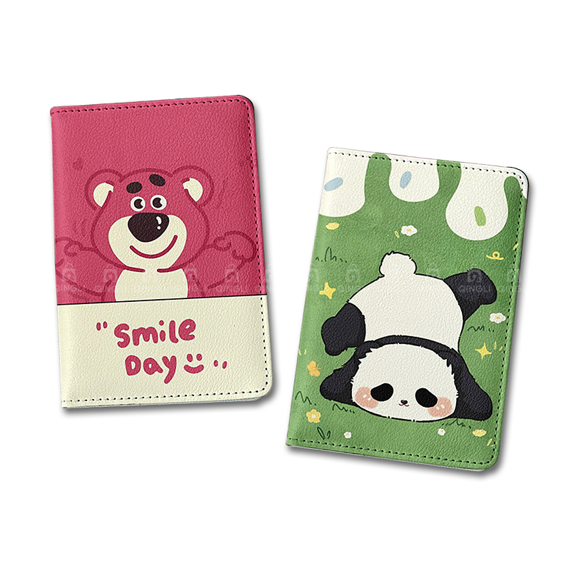 Cute Panda Passport Cover Girl - Travel Accessories Pink ulasan dan harga