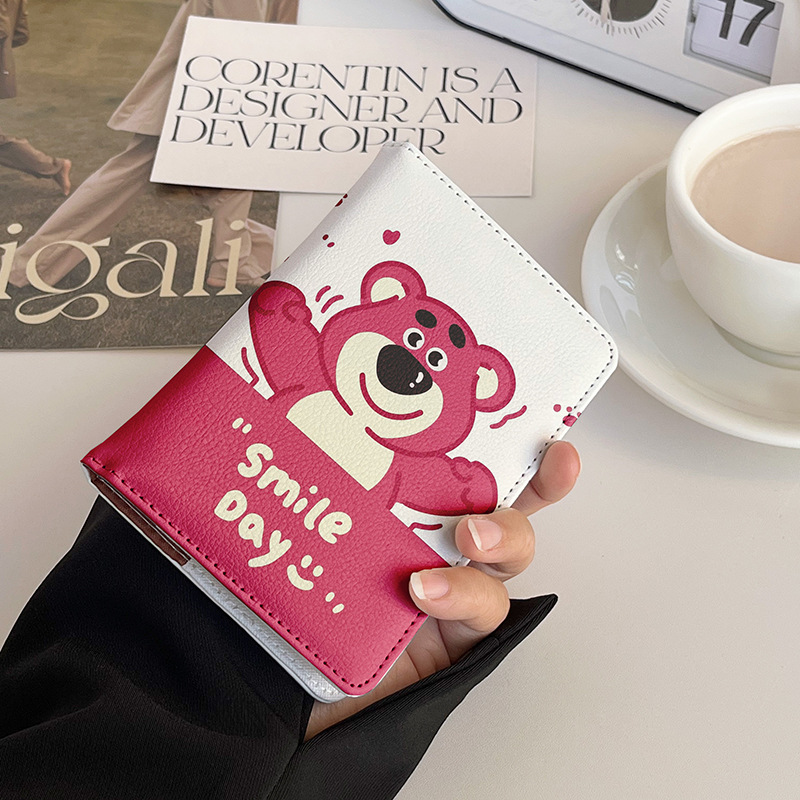 Cute Panda Passport Cover Girl - Travel Accessories Pink ulasan dan harga