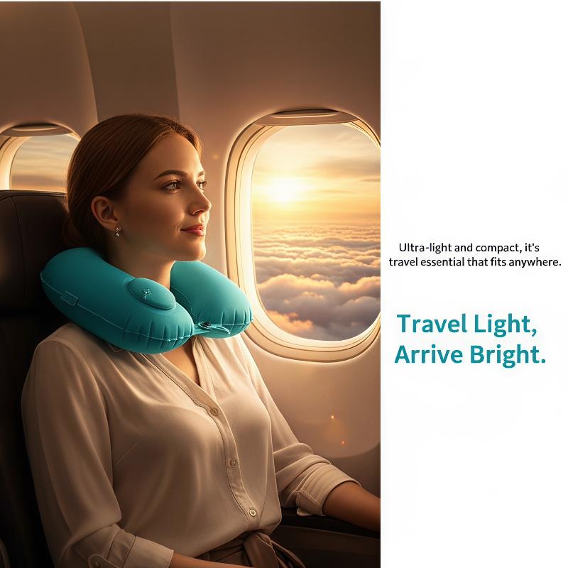 Travel Use Inflatable Neck Pil - Travel Accessories Pillow ulasan dan harga