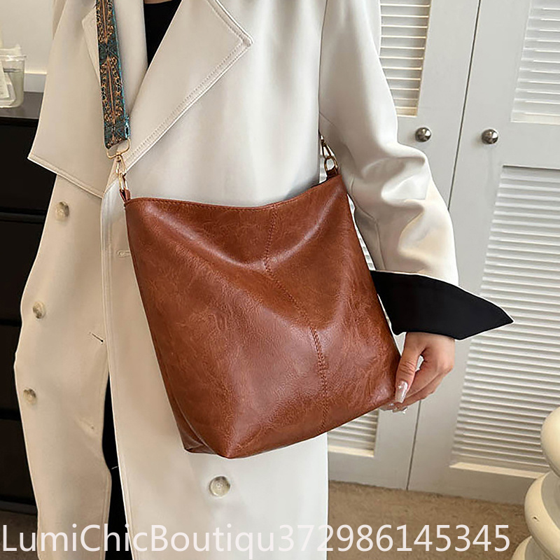 Women Retro PU Leather Crossbo - Travel Accessories Shops ulasan dan harga
