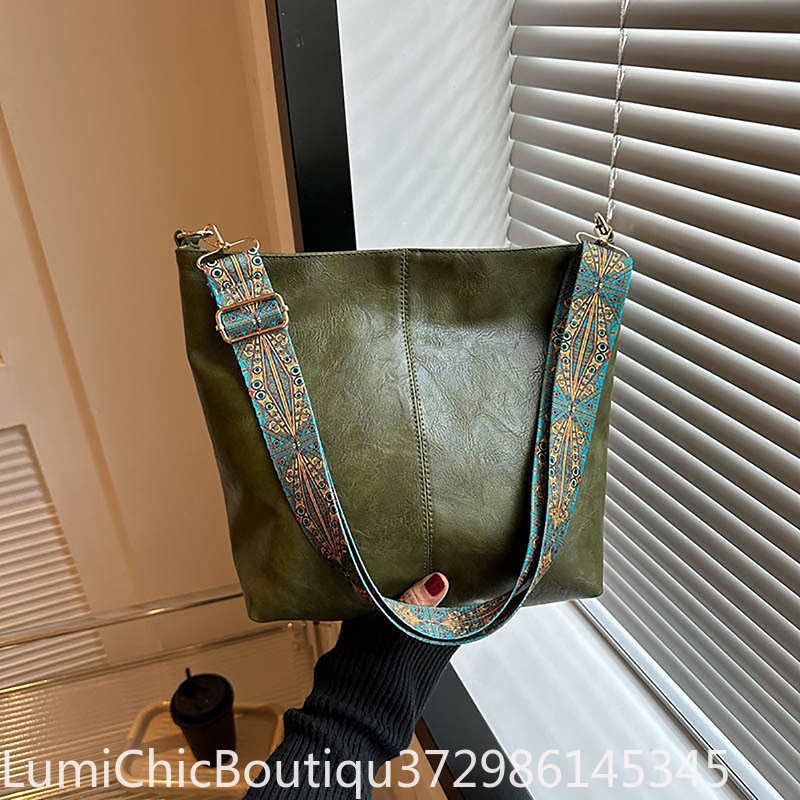 Women Retro PU Leather Crossbo - Travel Accessories Shops ulasan dan harga