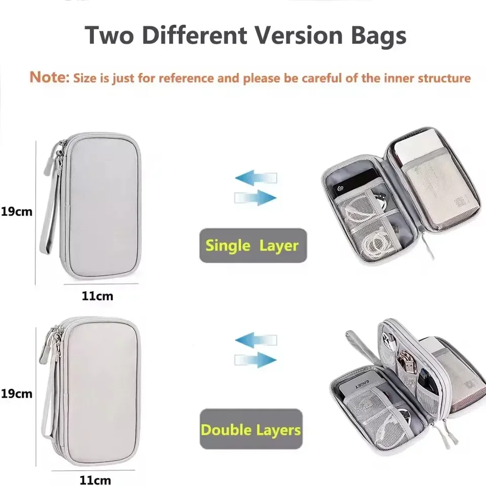 Travel Cable Bag Portable Digi - Travel Accessories Pouch ulasan dan harga