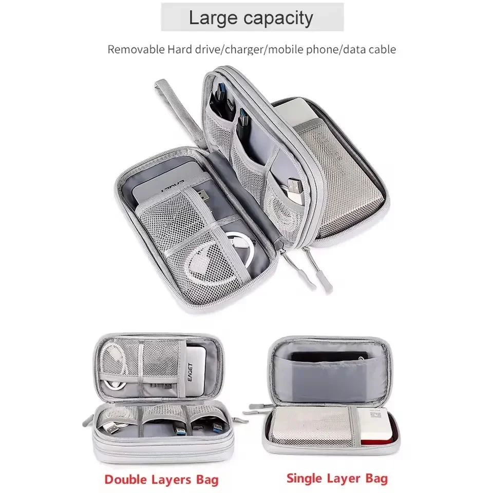 Travel Cable Bag Portable Digi - Travel Accessories Pouch ulasan dan harga