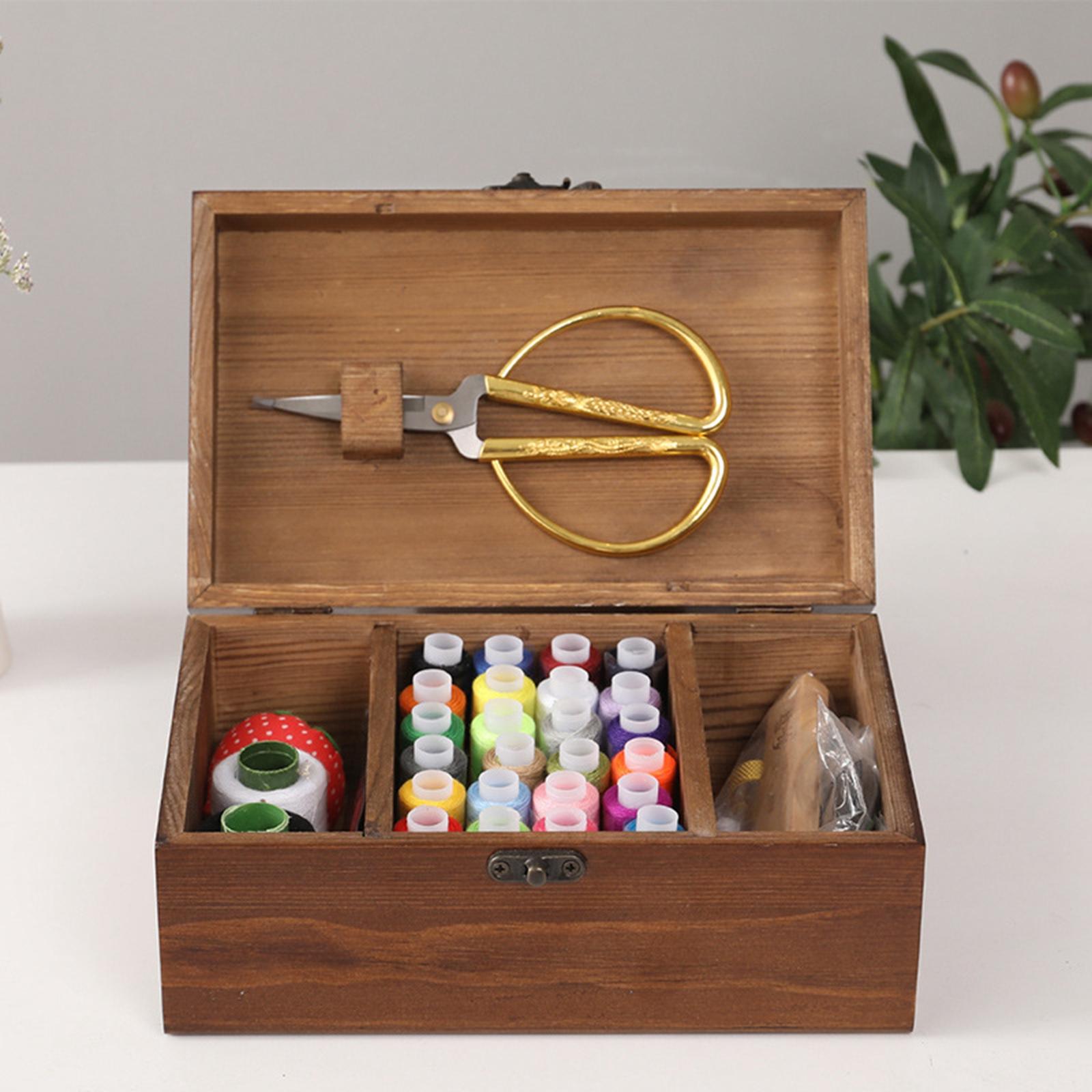 Multifunction Sewing Kit Box B - Travel Accessories Gift Basket ulasan dan harga